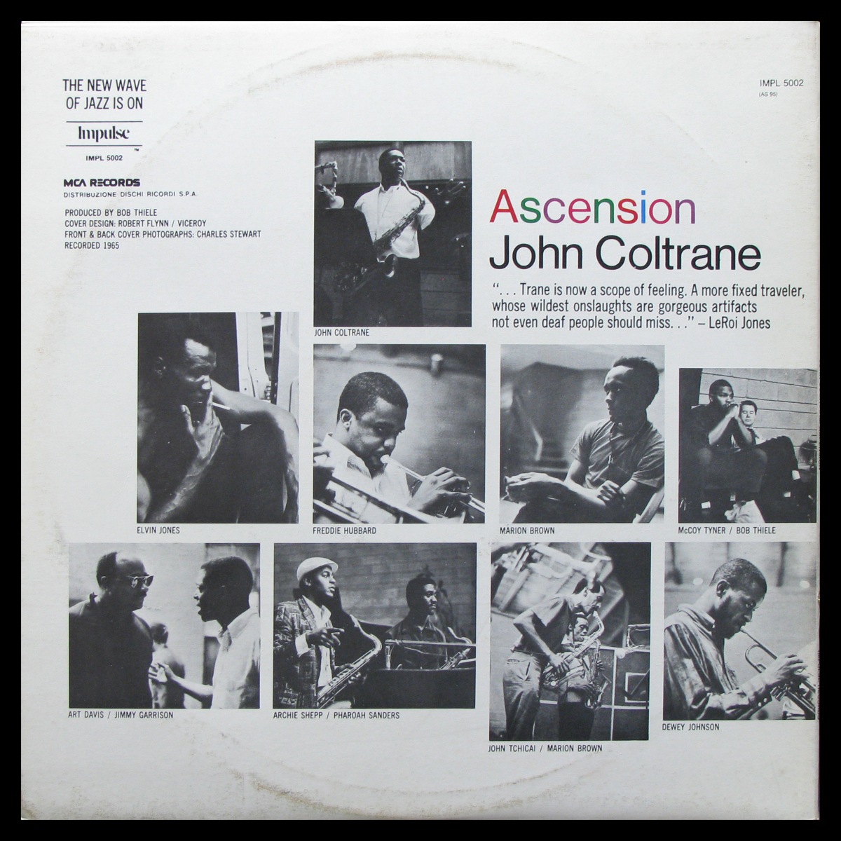 LP John Coltrane — Ascension (Edition II) фото 2