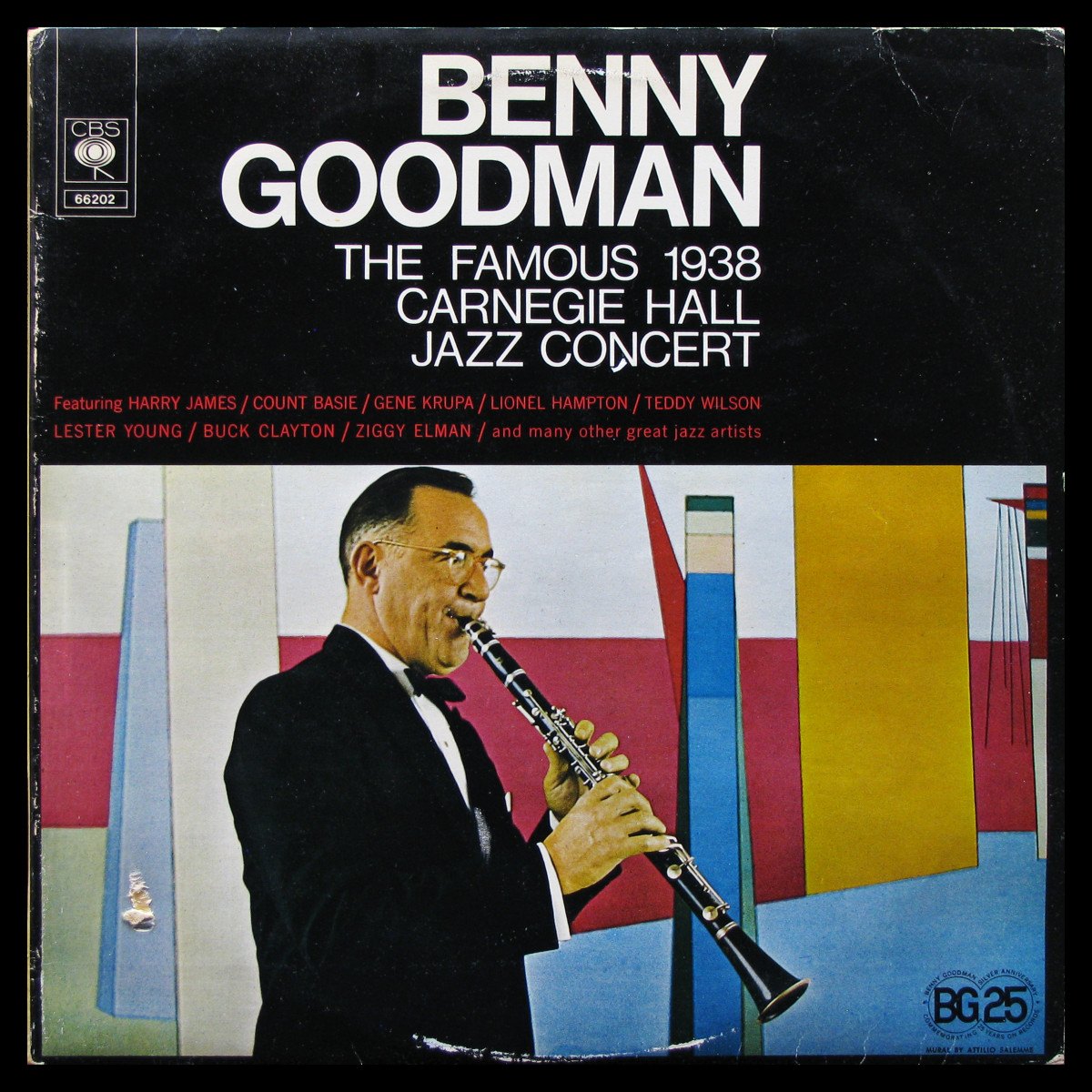 LP Benny Goodman — Famous 1938 Carnegie Hall Jazz Concert (2LP) фото