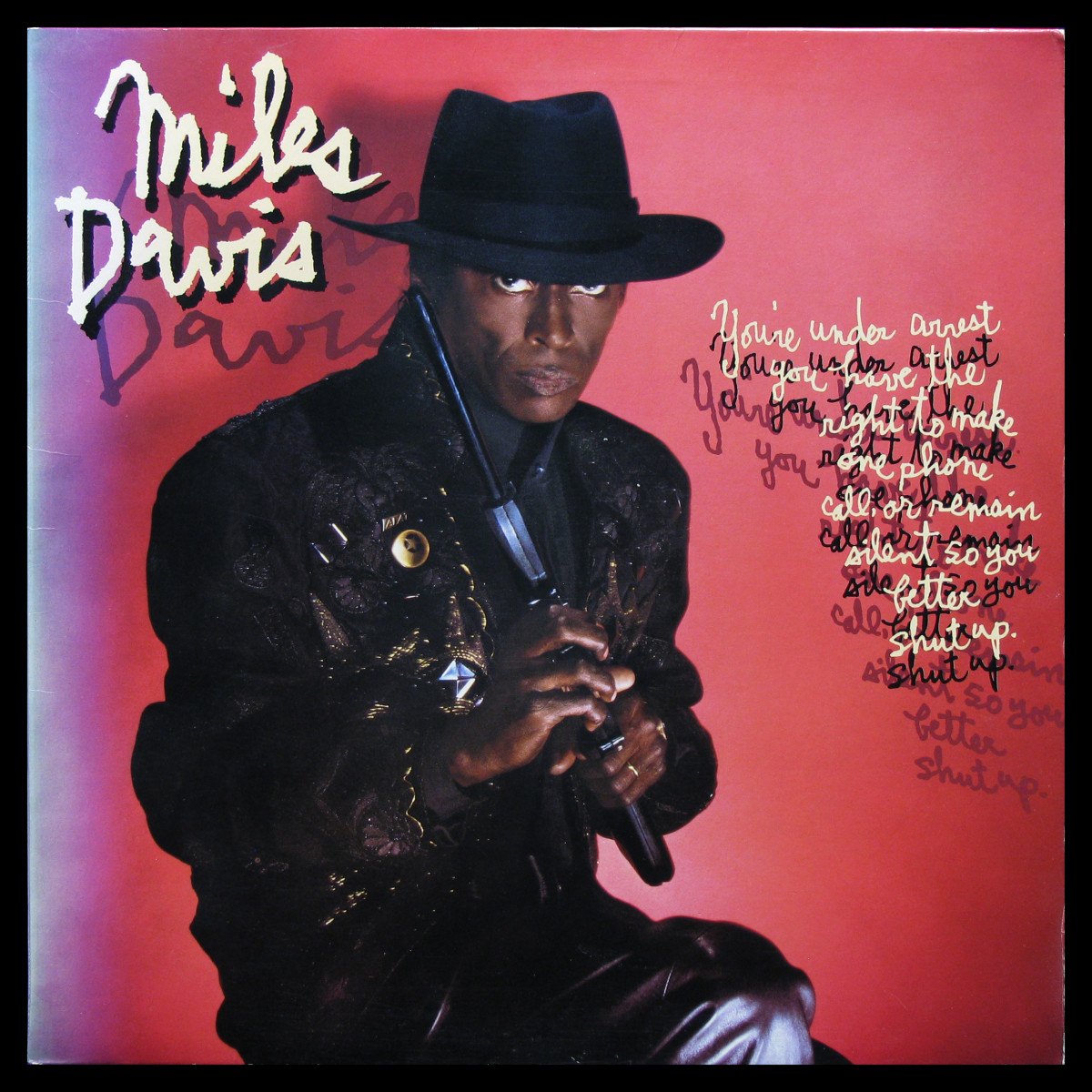 LP Miles Davis — You're Under Arrest фото