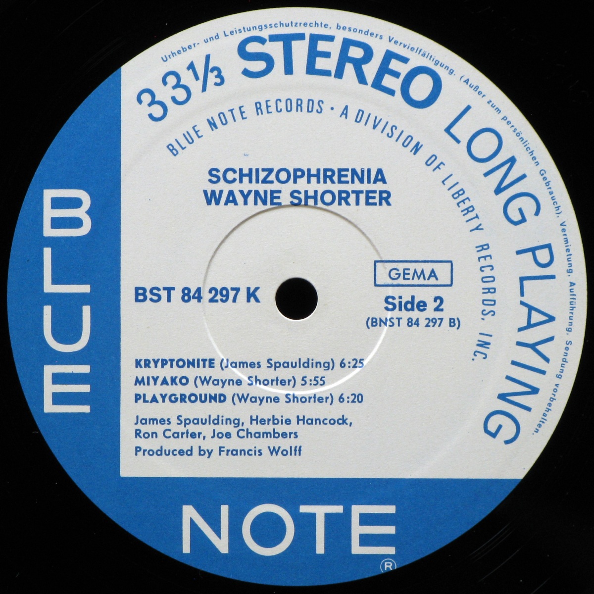 LP Wayne Shorter — Schizophrenia фото 4
