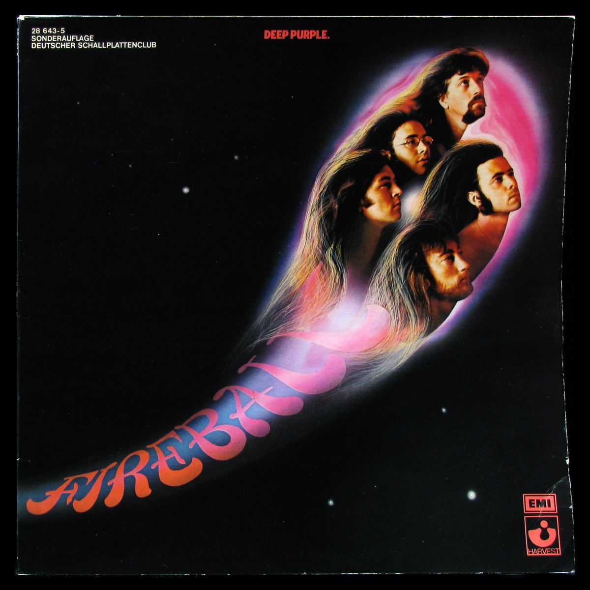 LP Deep Purple — Fireball (club edition) фото