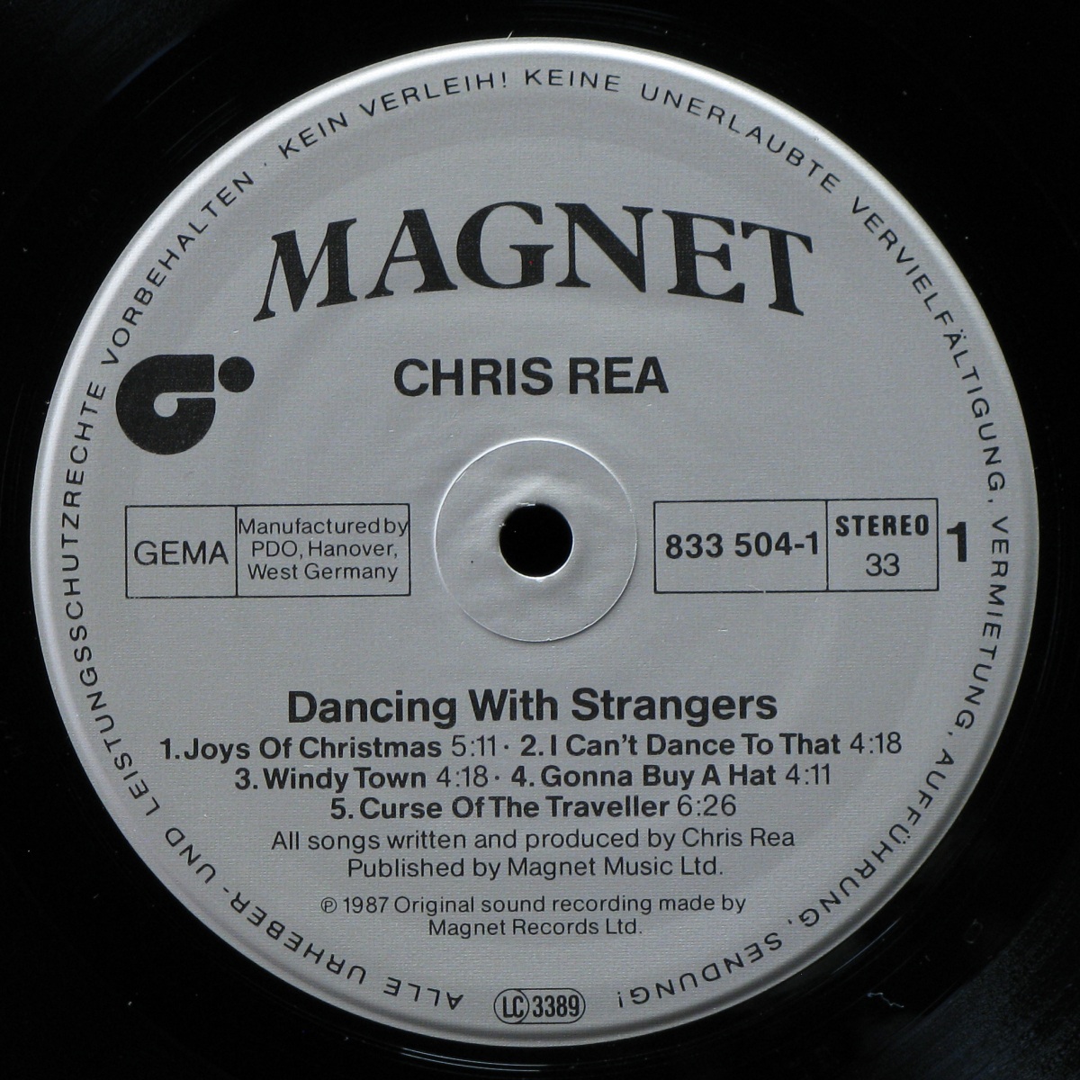 LP Chris Rea — Dancing With Strangers фото 2