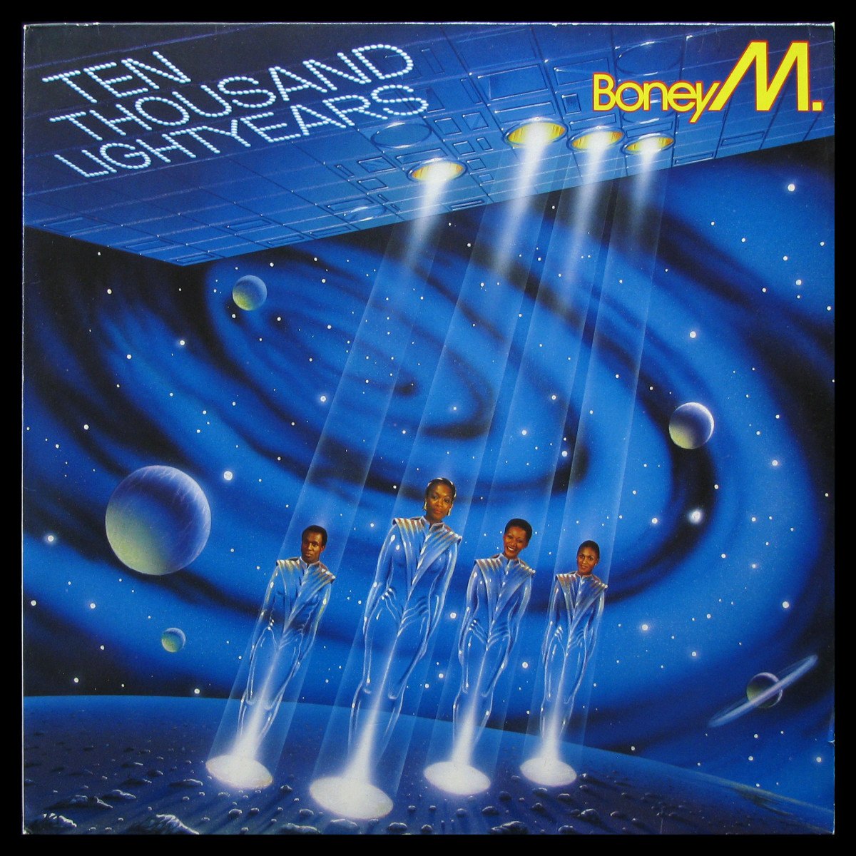 LP Boney M — Ten Thousand Lightyears (+ poster) фото