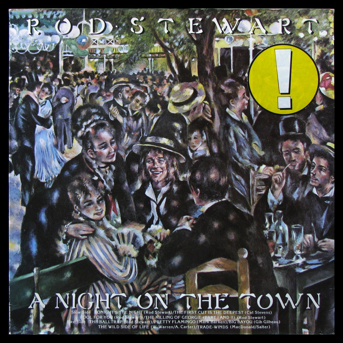 LP Rod Stewart — A Night On The Town фото