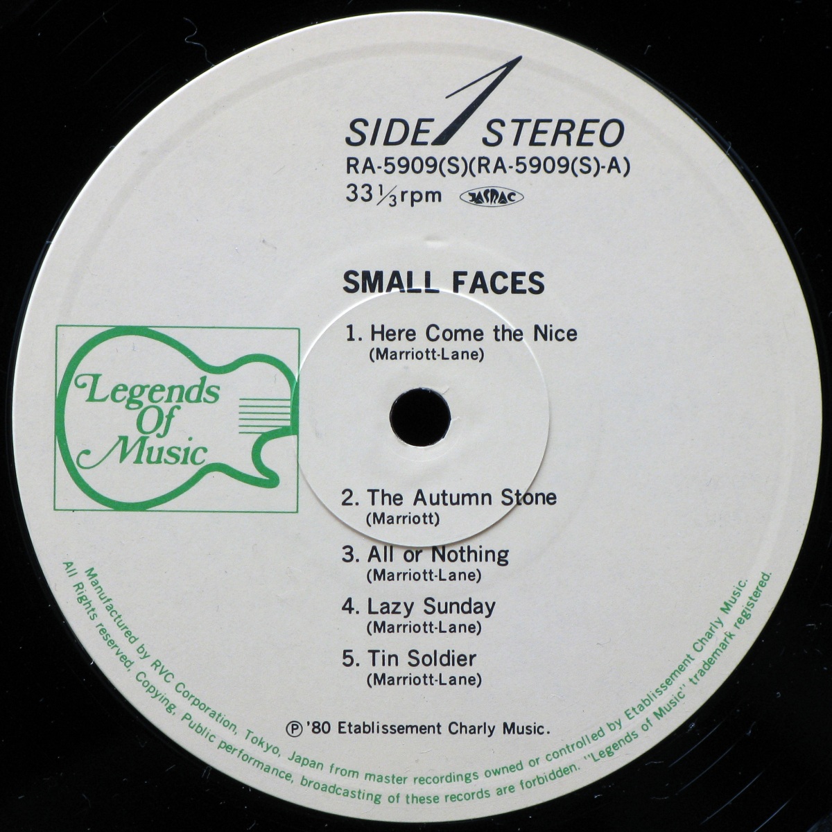 LP Small Faces — Small Faces (1980) фото 2