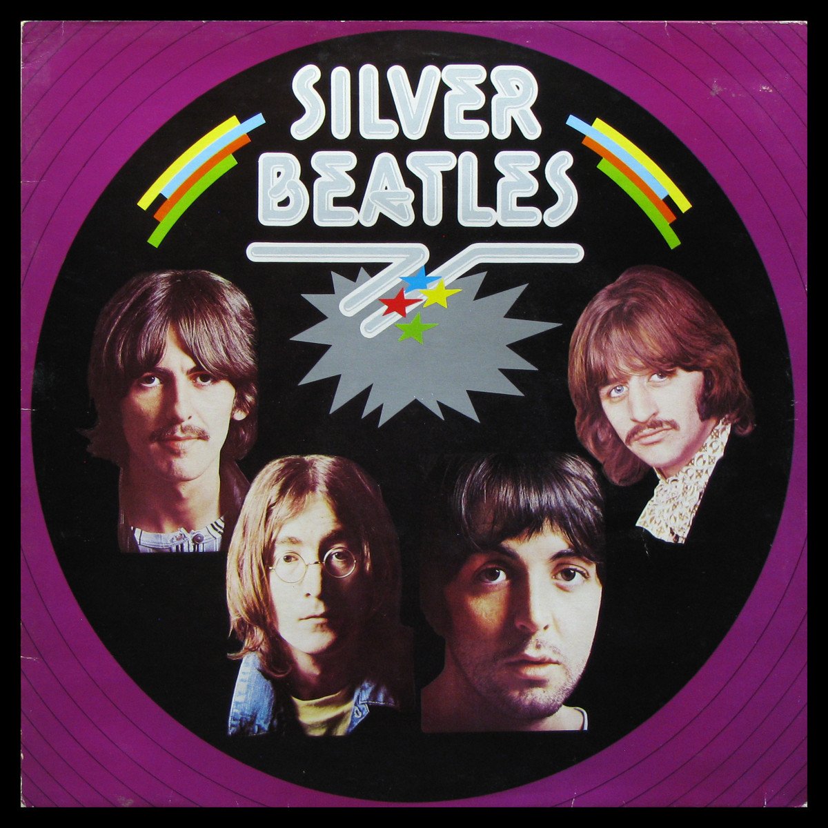 LP Beatles — Silver Beatles (mono) фото