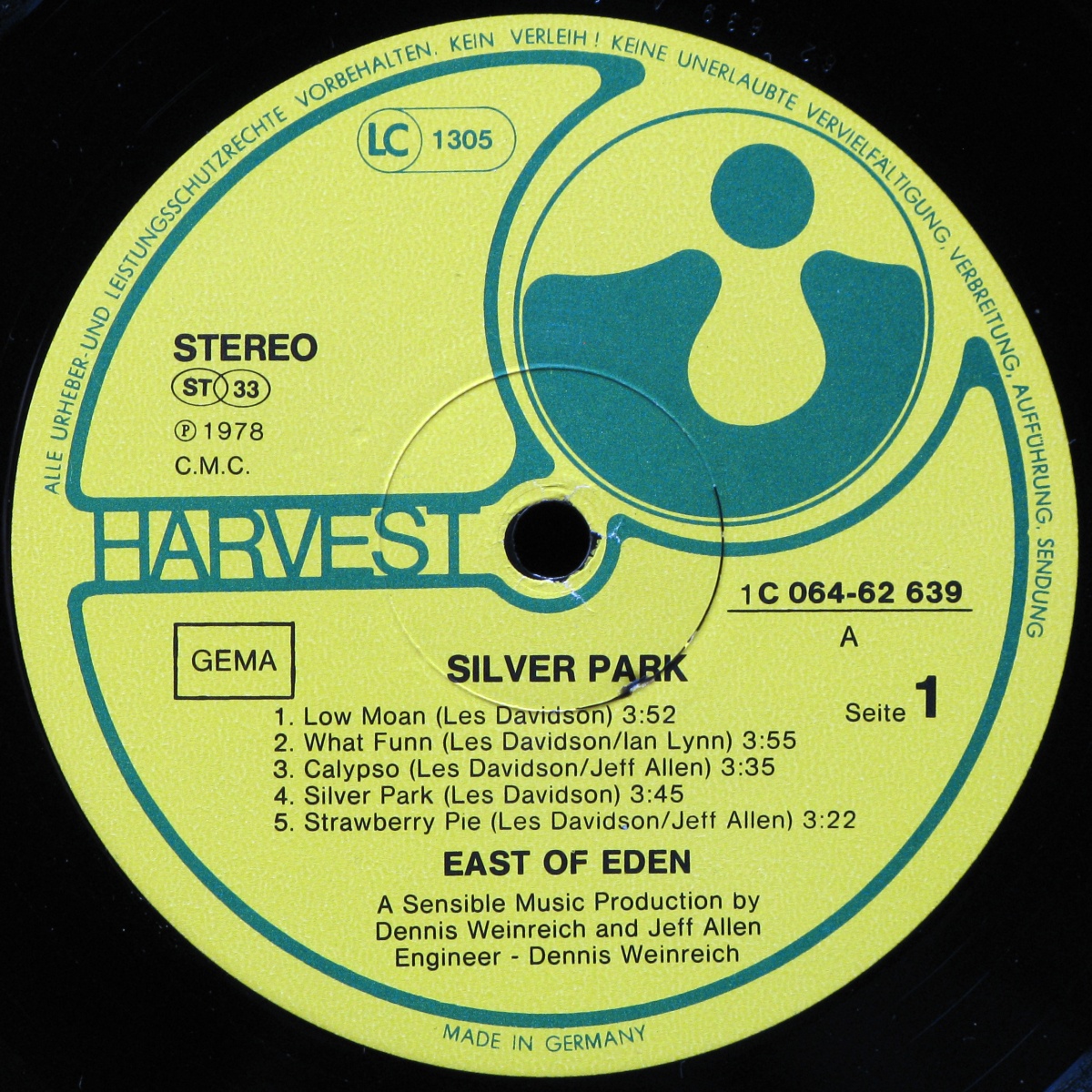 LP East Of Eden — Silver Park фото 3
