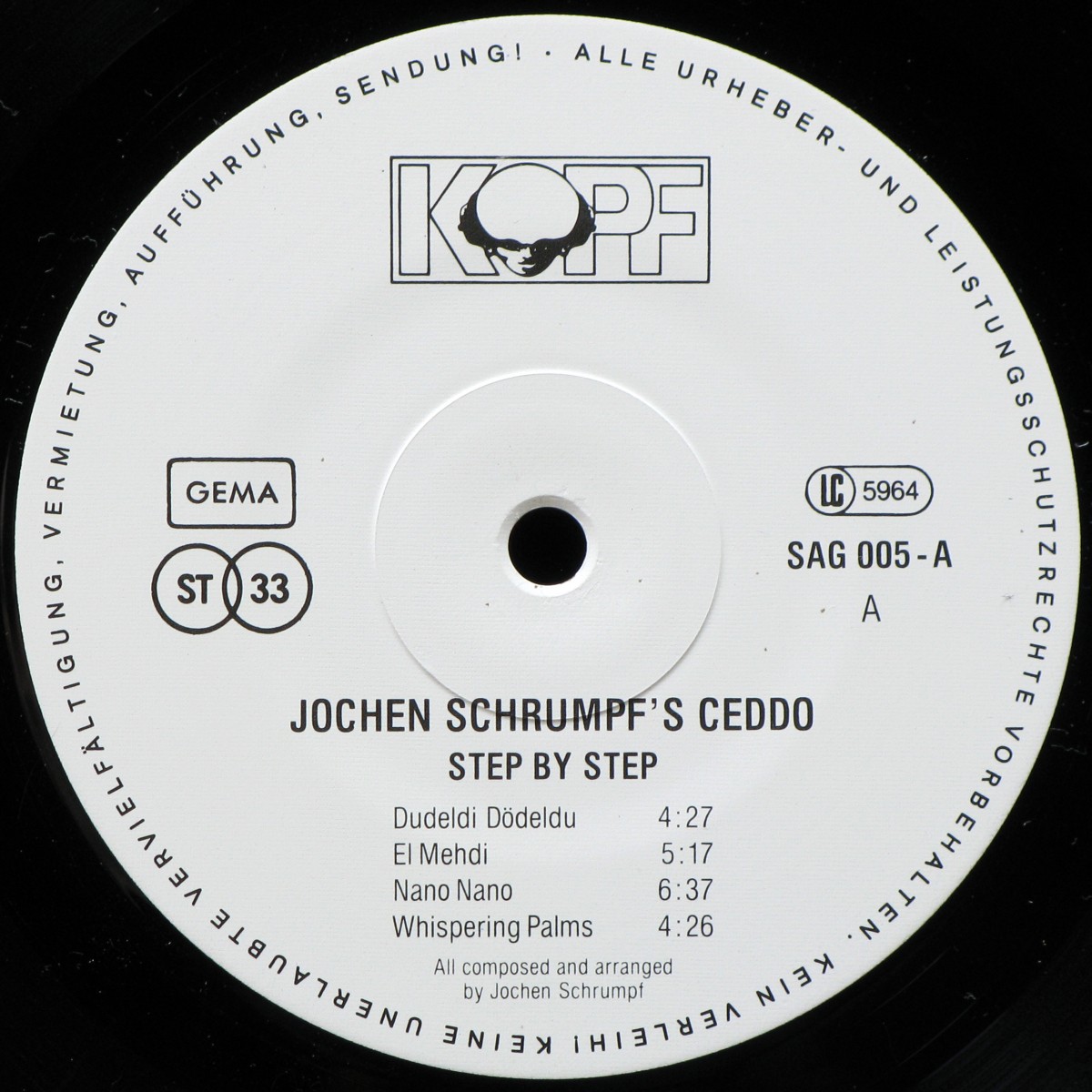 LP Jochen Schrumpf's Ceddo — Step By Step фото 2