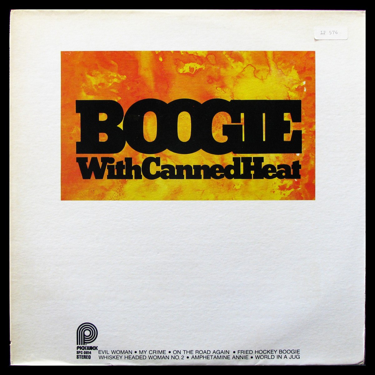 LP Canned Heat — Boogie With Canned Heat фото