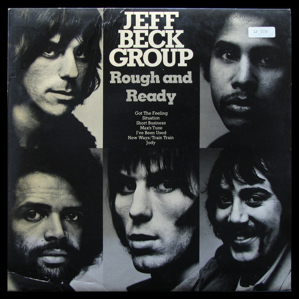 LP Jeff Beck Group — Rough And Ready фото