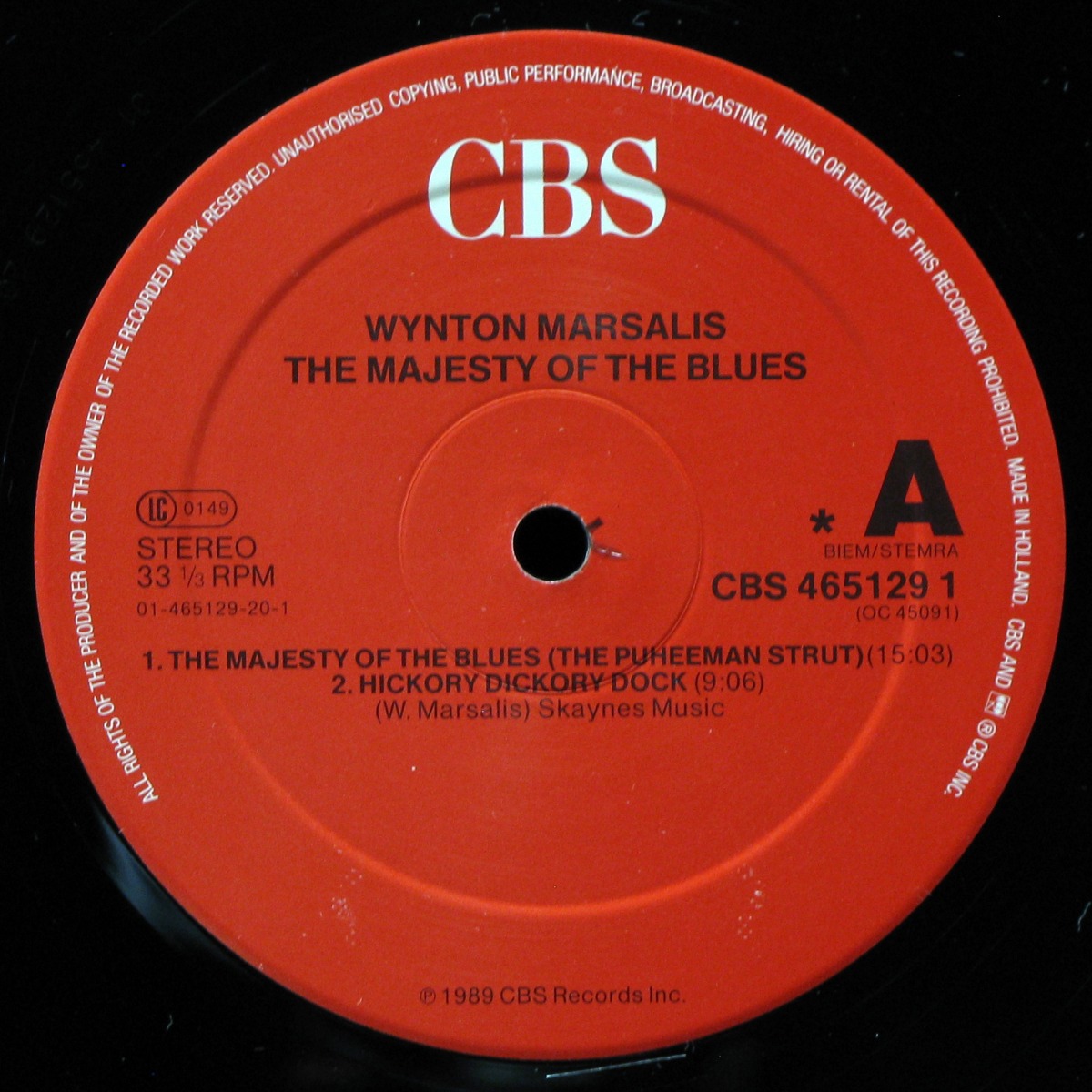 LP Wynton Marsalis — Majesty Of The Blues фото 2