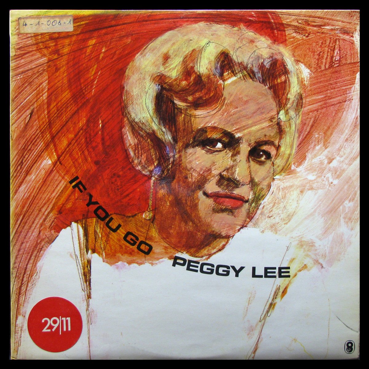 LP Peggy Lee — If You Go фото