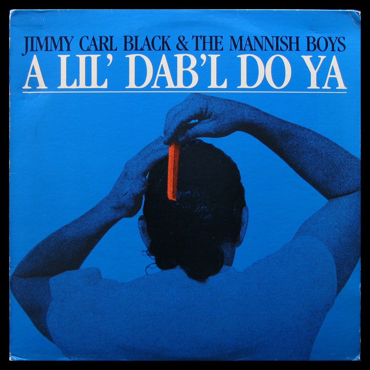 LP Jimmy Carl Black / The Mannish Boys — A Lil' Dab'l Do Ya фото