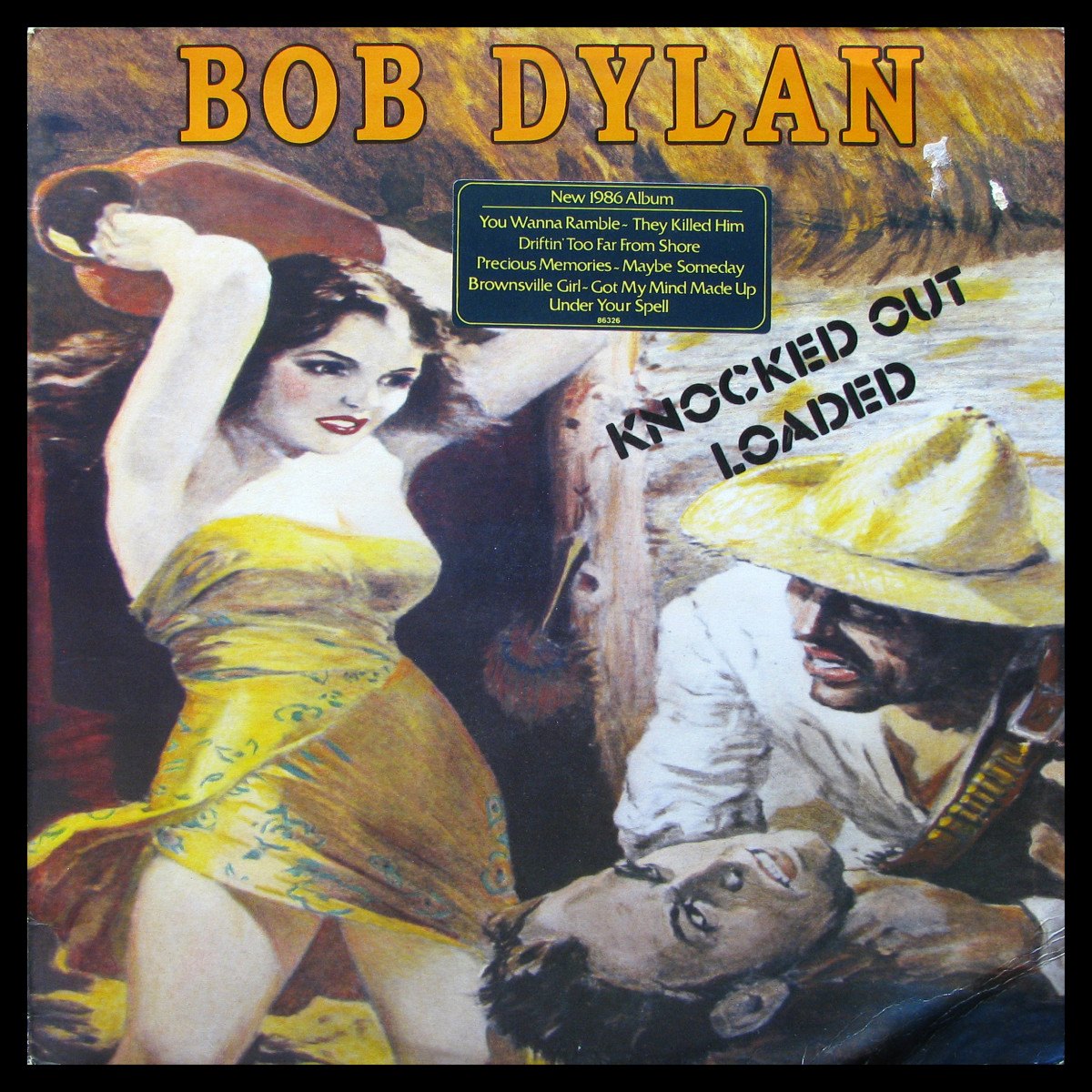 LP Bob Dylan — Knocked Out Loaded фото