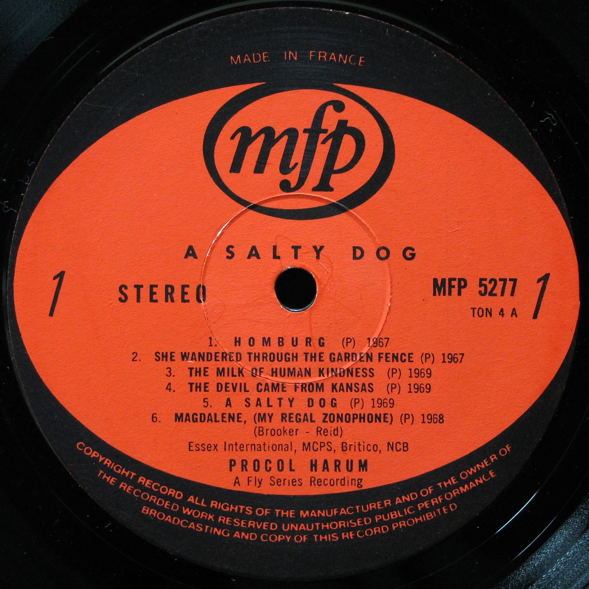 LP Procol Harum — A Salty Dog (The Best Of Procol Harum) фото 2