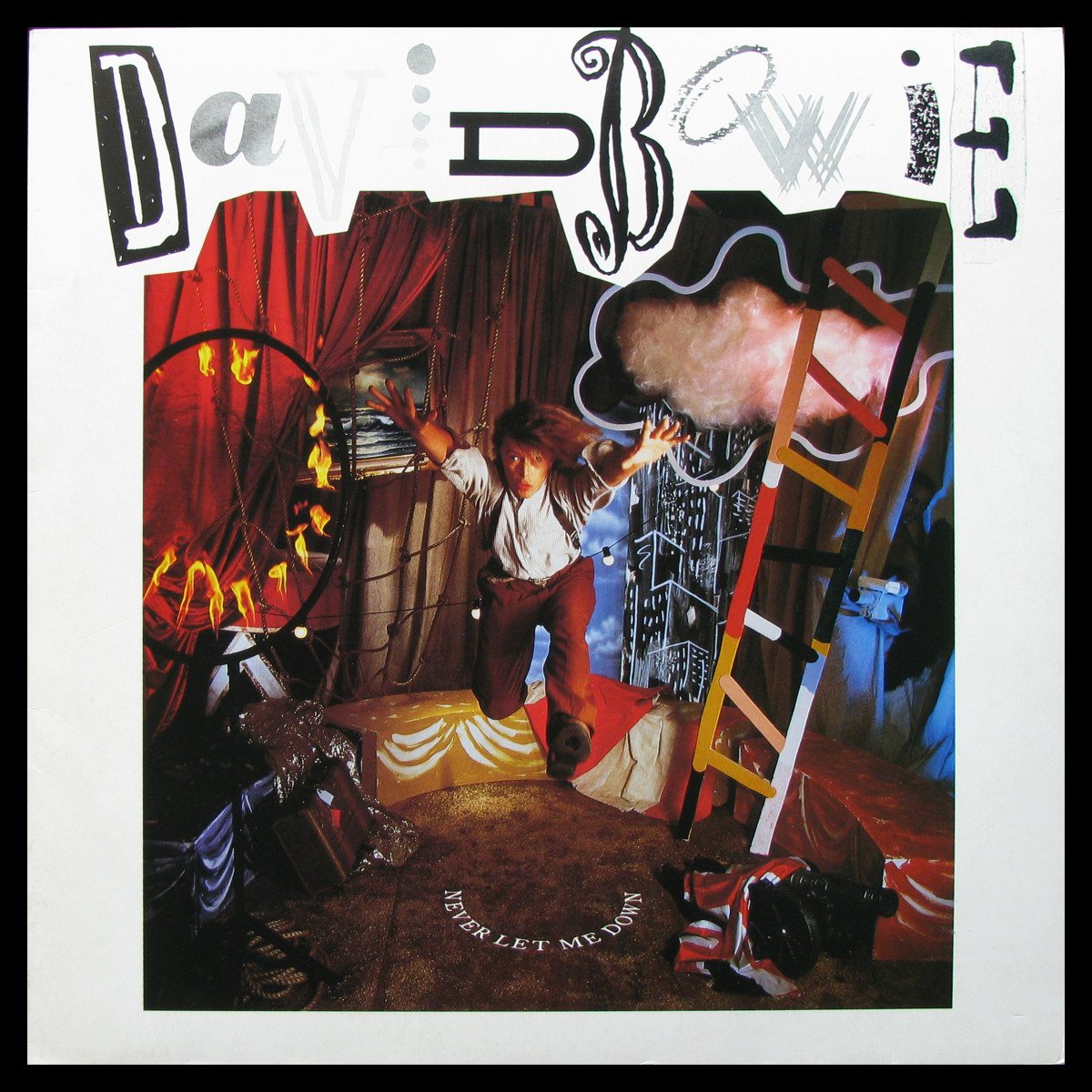 LP David Bowie — Never Let Me Down фото