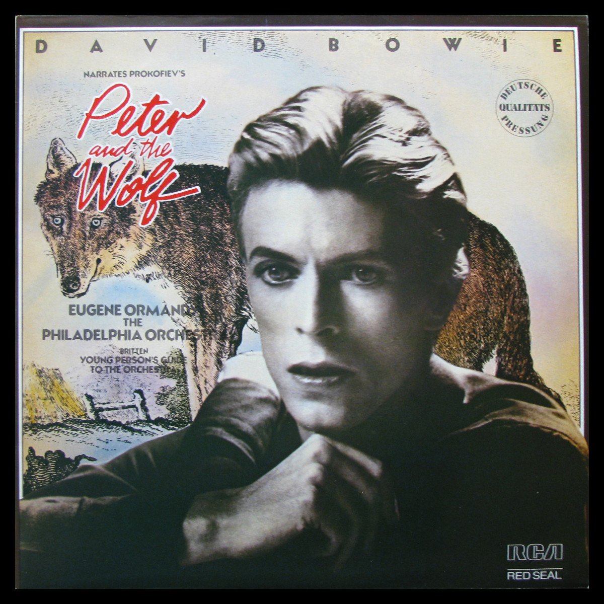LP David Bowie — Peter And The Wolf / Young Person's Guide To The Orchestra фото