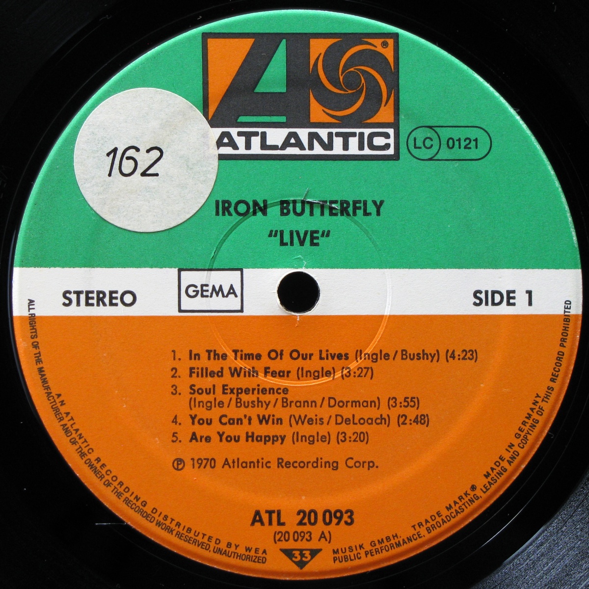 LP Iron Butterfly — Live фото 2