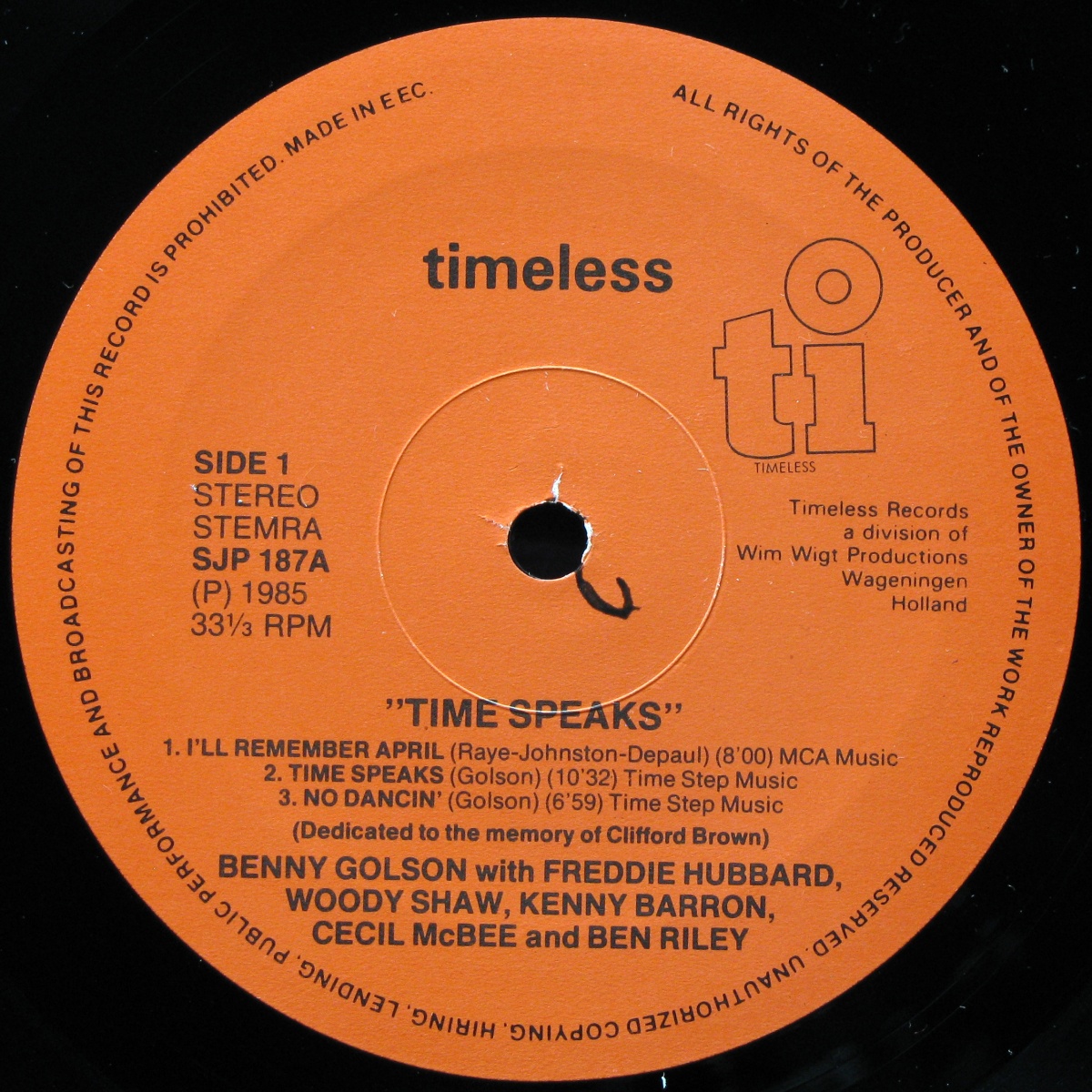 LP Benny Golson / Freddie Hubbard + V/A — Time Speaks фото 2