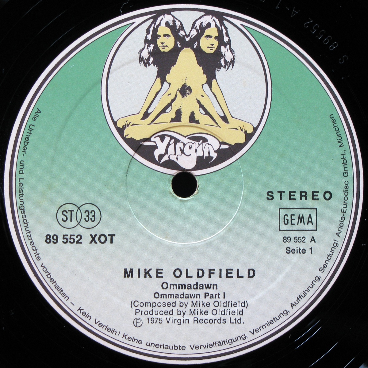 LP Mike Oldfield — Ommadawn фото 2