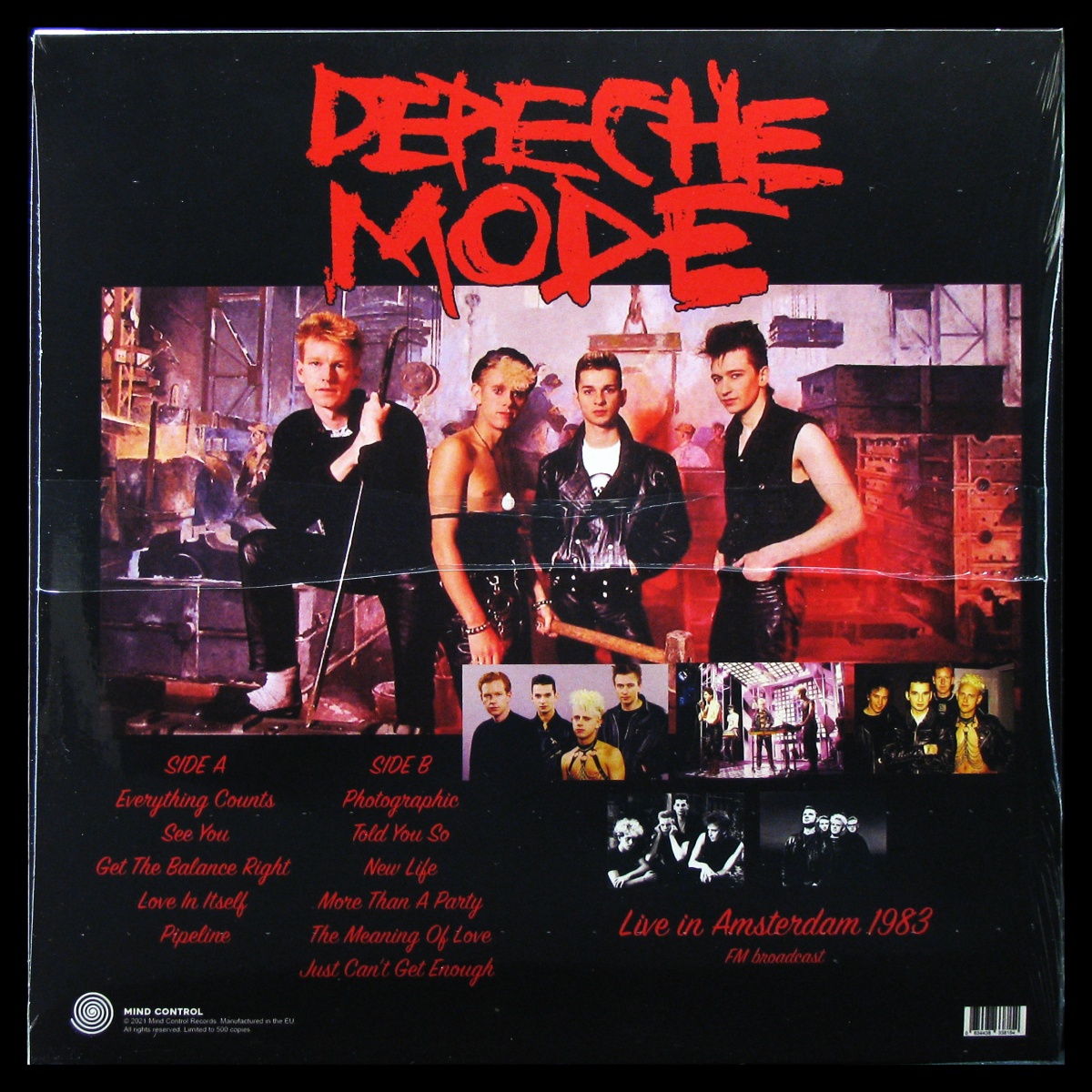 LP Depeche Mode — More Than A Party In Amsterdam (Live 1983 - FM Broadcast) фото 2