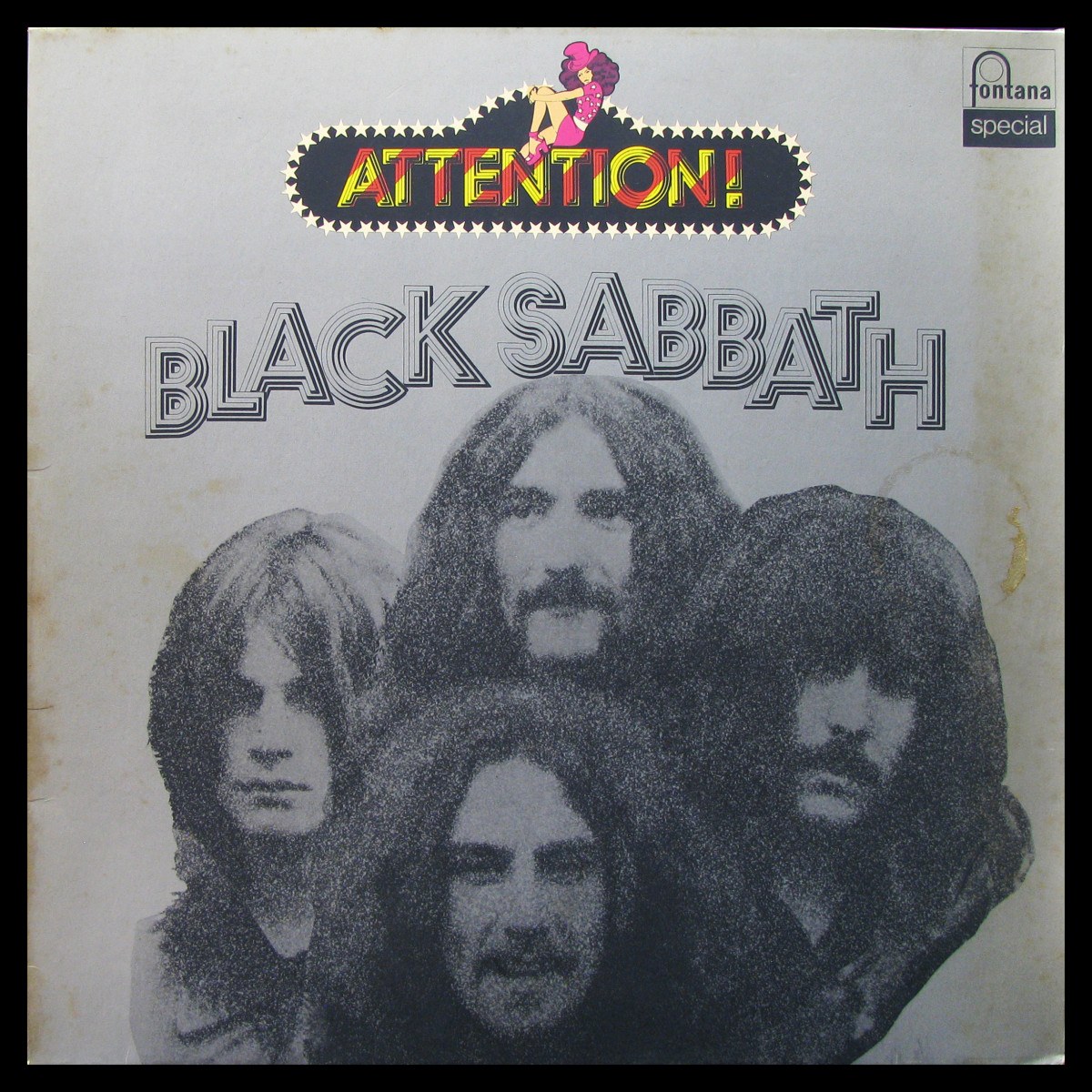 LP Black Sabbath — Attention! Black Sabbath! фото