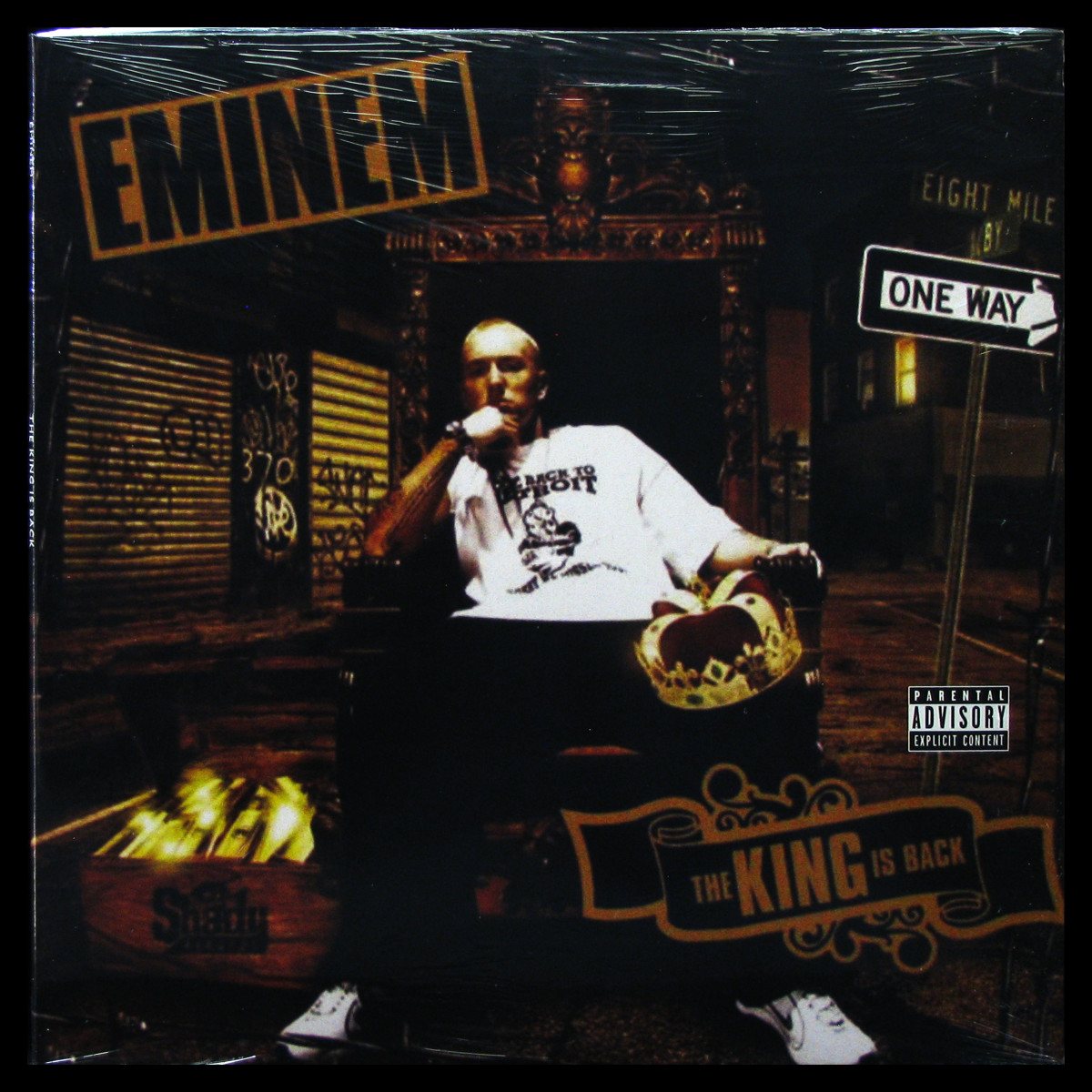 LP Eminem — The King Is Back (coloured vinyl) фото