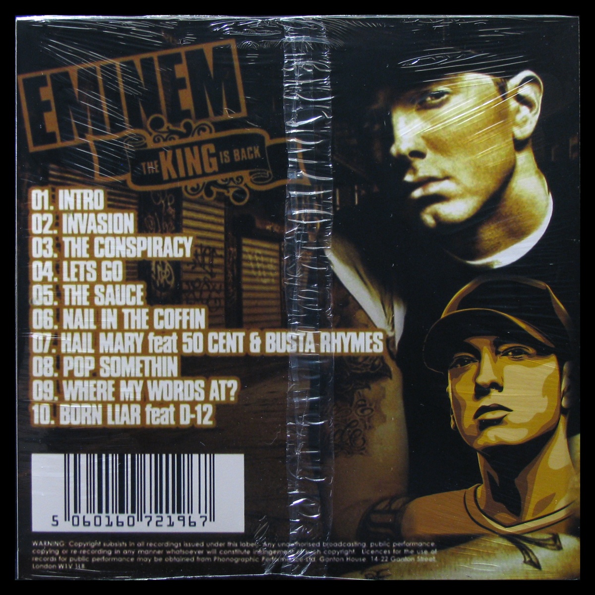 LP Eminem — The King Is Back (coloured vinyl) фото 2