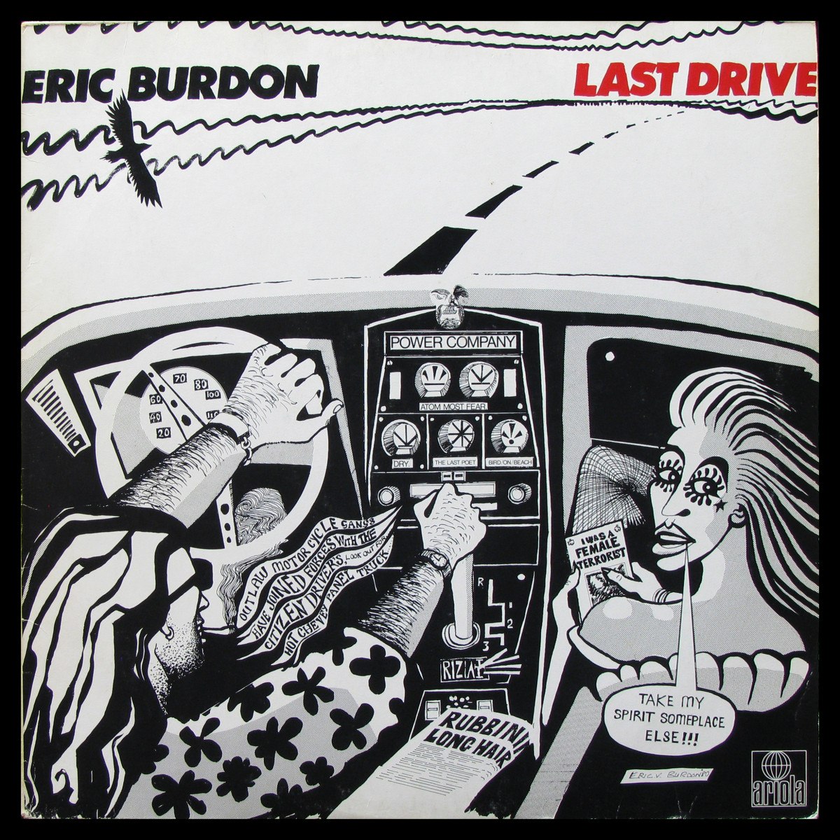 LP Eric Burdon Fire Dept. — Last Drive фото