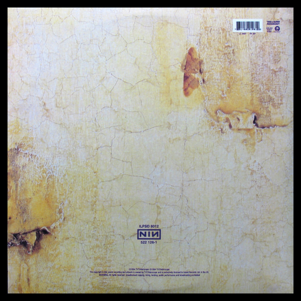 LP Nine Inch Nails — Downward Spiral (2LP) (2LP) фото 2