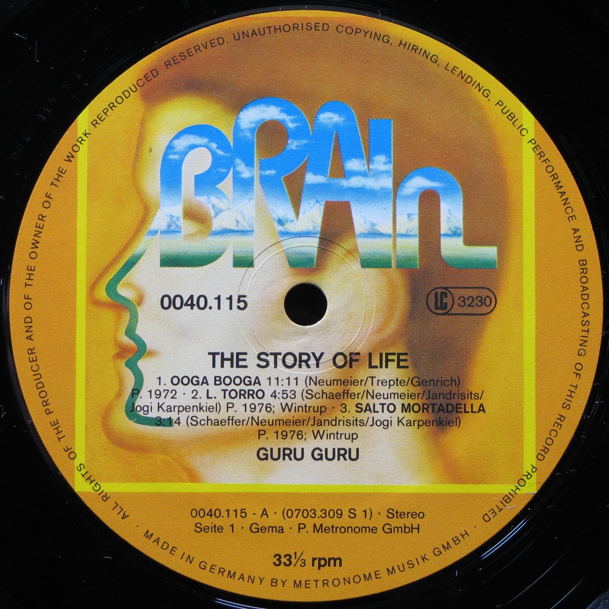 LP Guru Guru — The Story Of Life фото 3