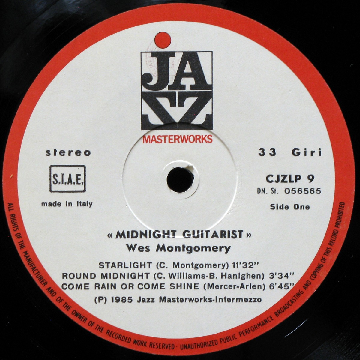 LP Wes Montgomery — Midnight Guitarist фото 2