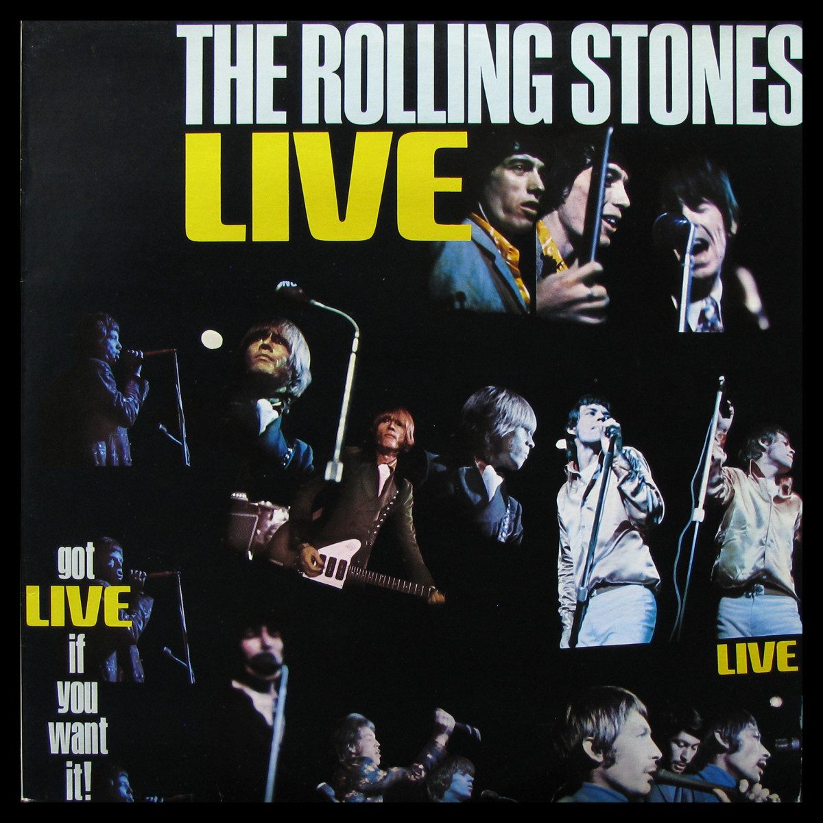 LP Rolling Stones — Got Live If You Want It! фото