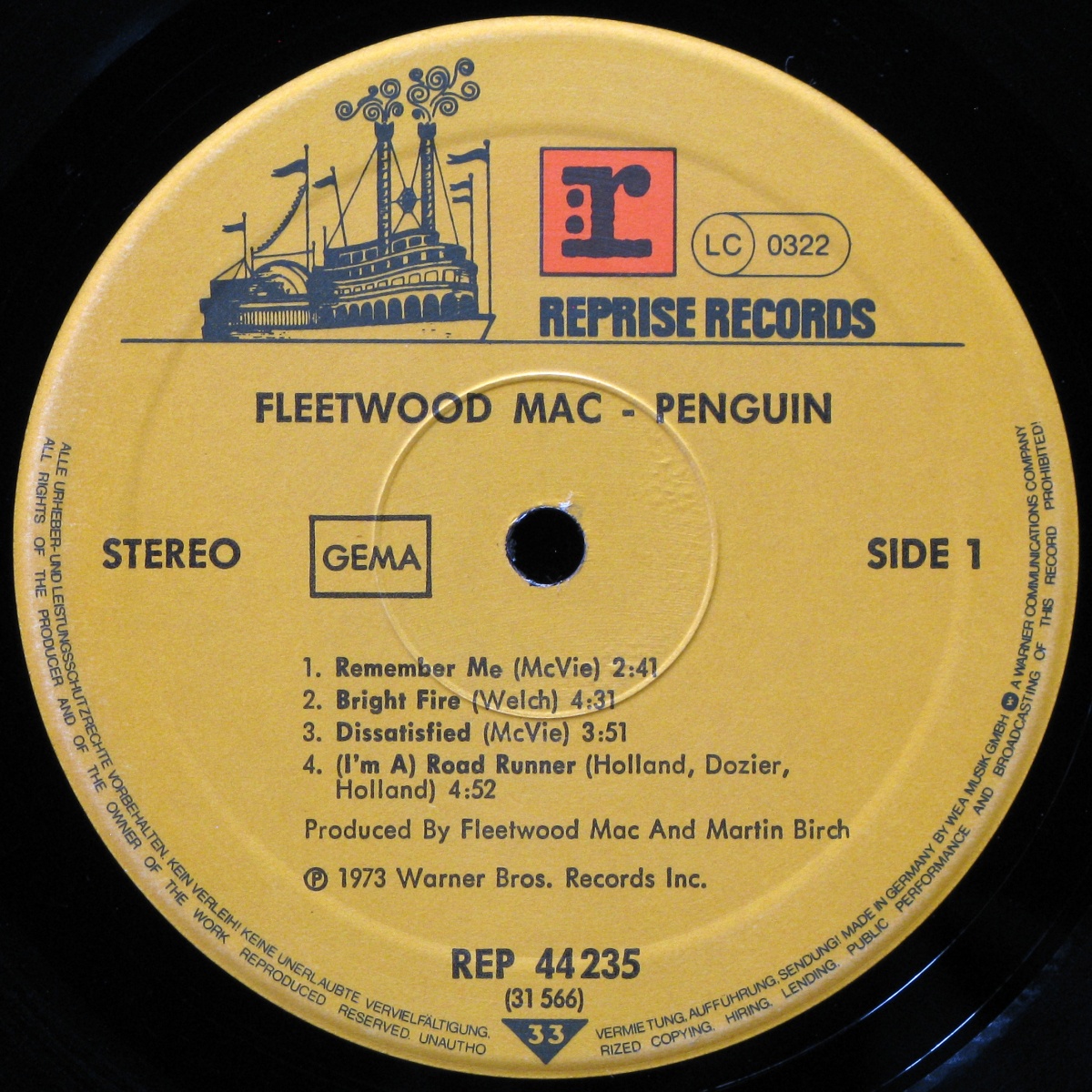LP Fleetwood Mac — Penguin фото 3