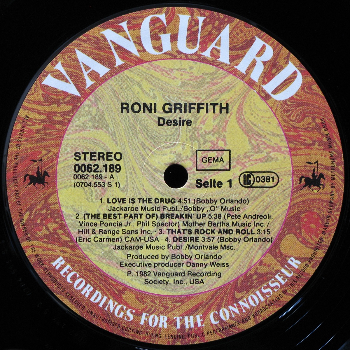 LP Roni Griffith — Desire фото 3