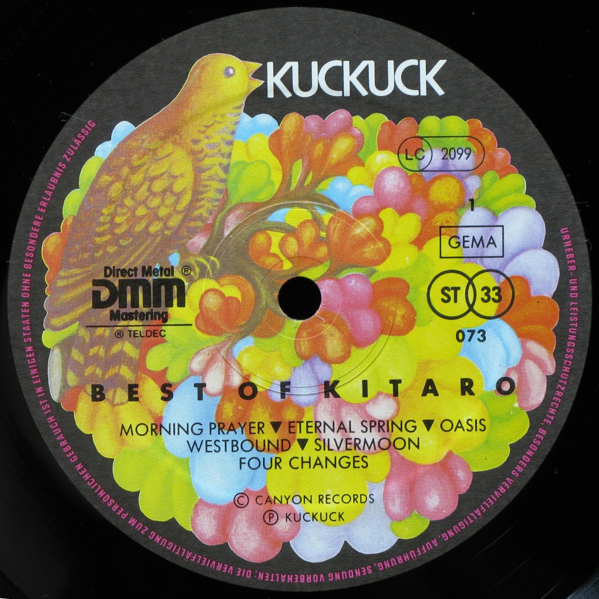 LP Kitaro — Best Of Kitaro фото 2