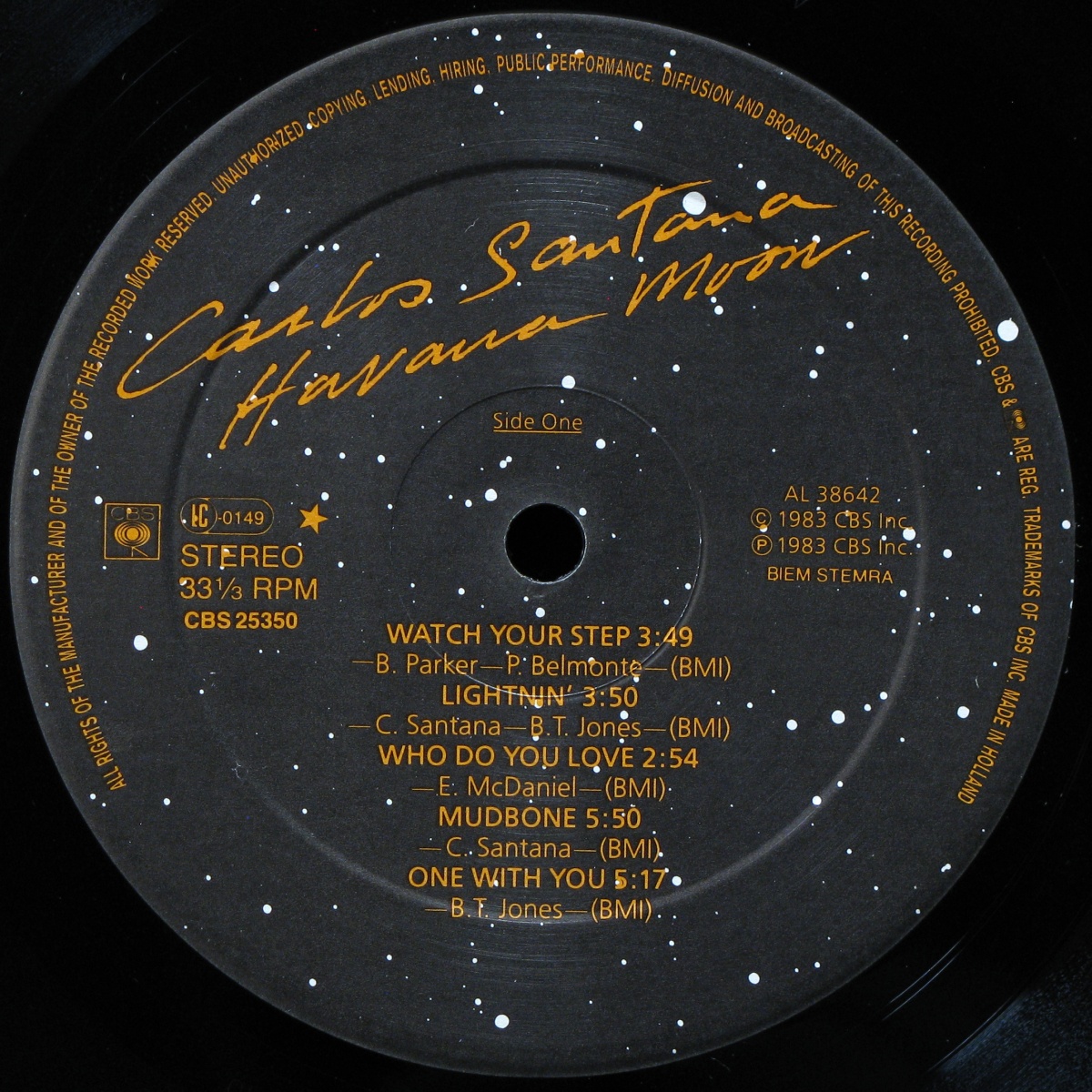 LP Carlos Santana — Havana Moon фото 2