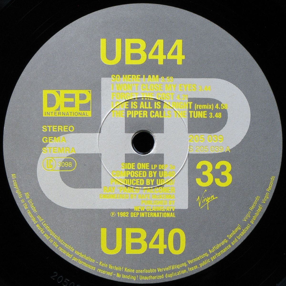 LP UB40 — UB44 фото 2