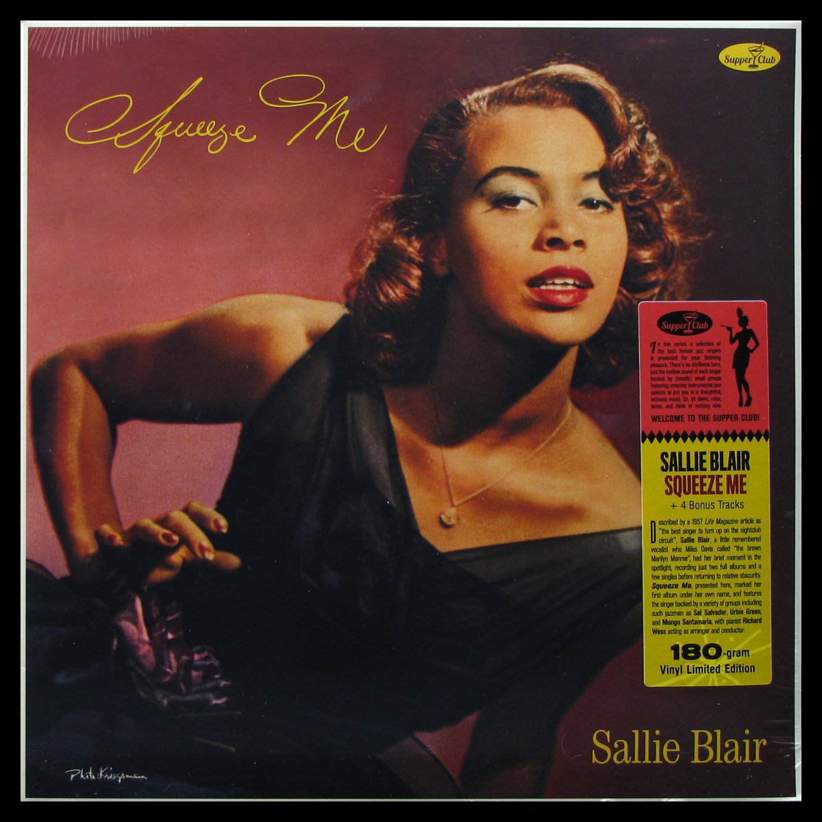 LP Sallie Blair — Squeeze Me фото