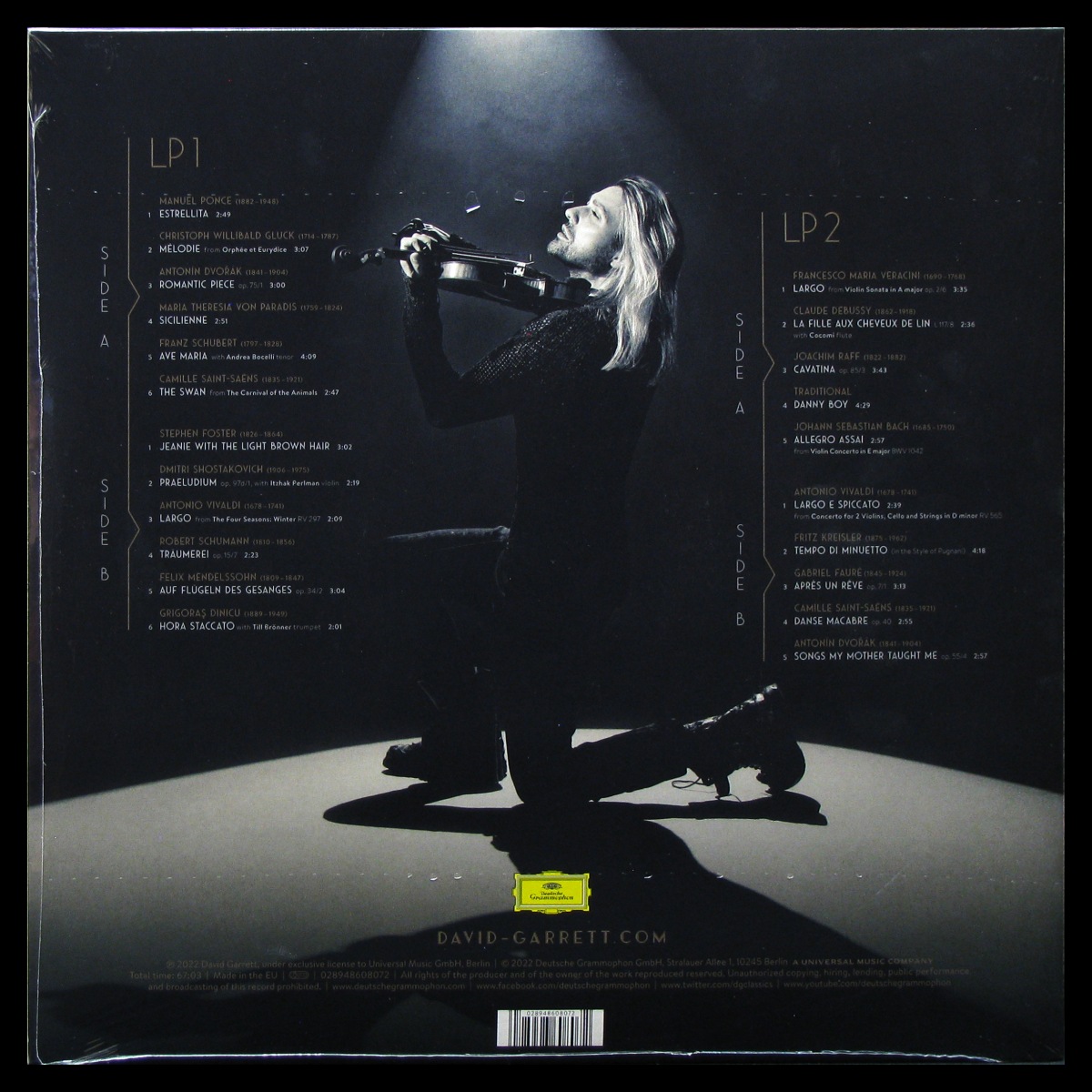 LP David Garrett — Iconic (2LP) фото 2