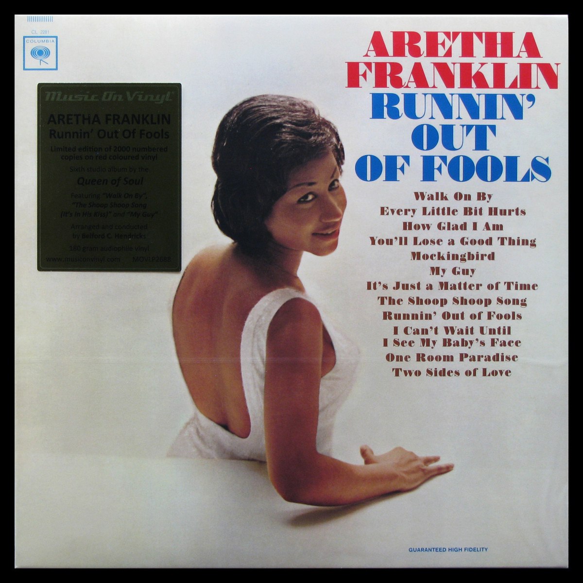 LP Aretha Franklin — Runnin' Out Of Fools (coloured vinyl) фото