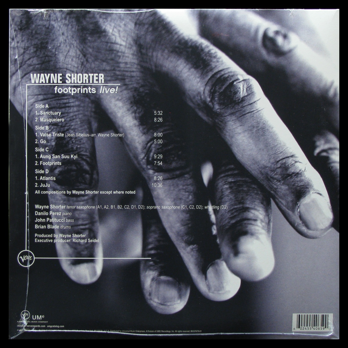 LP Wayne Shorter — Footprints Live! (2LP) фото 2
