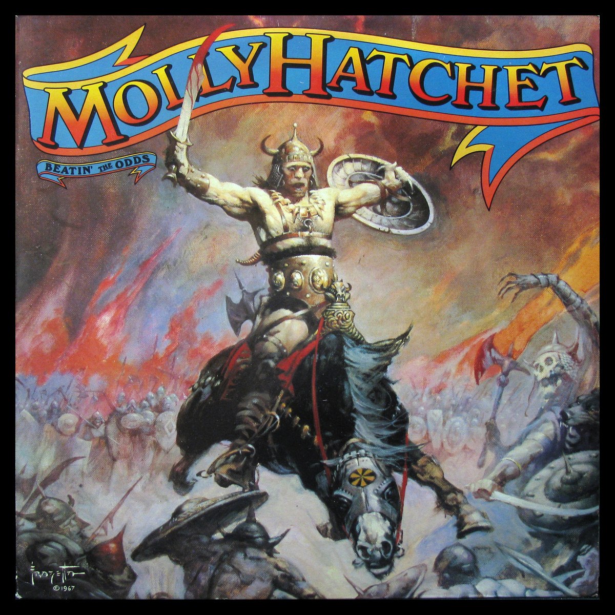 LP Molly Hatchet — Beatin' The Odds фото