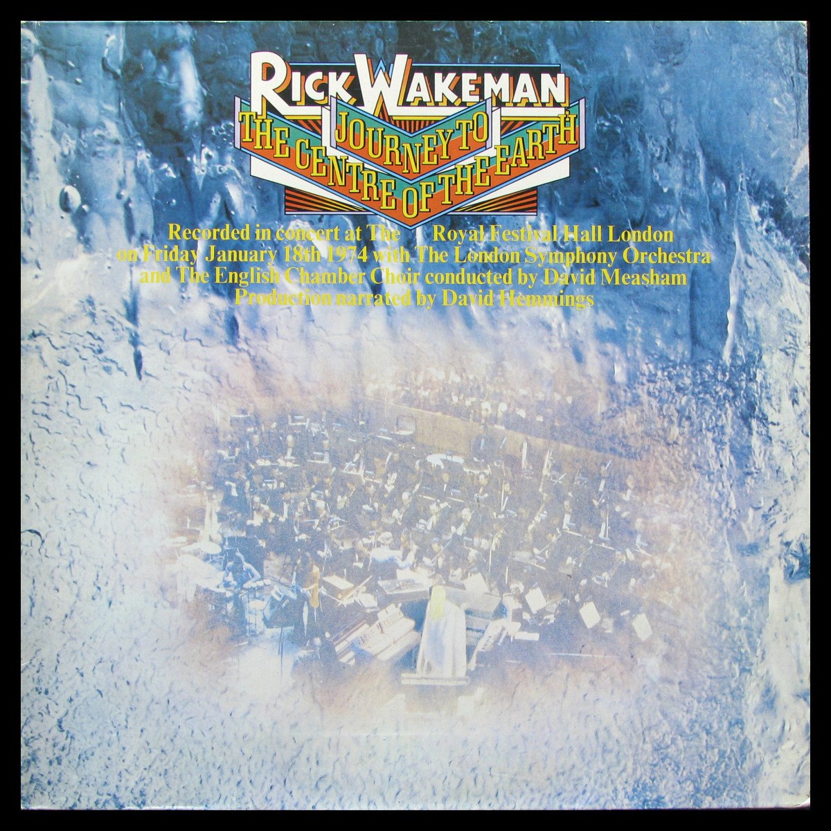 LP Rick Wakeman — Journey To The Centre Of The Earth (coverbooklet) фото