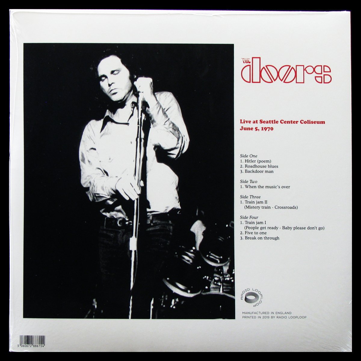 LP Doors — Live At Seattle 1970 (2LP) фото 2