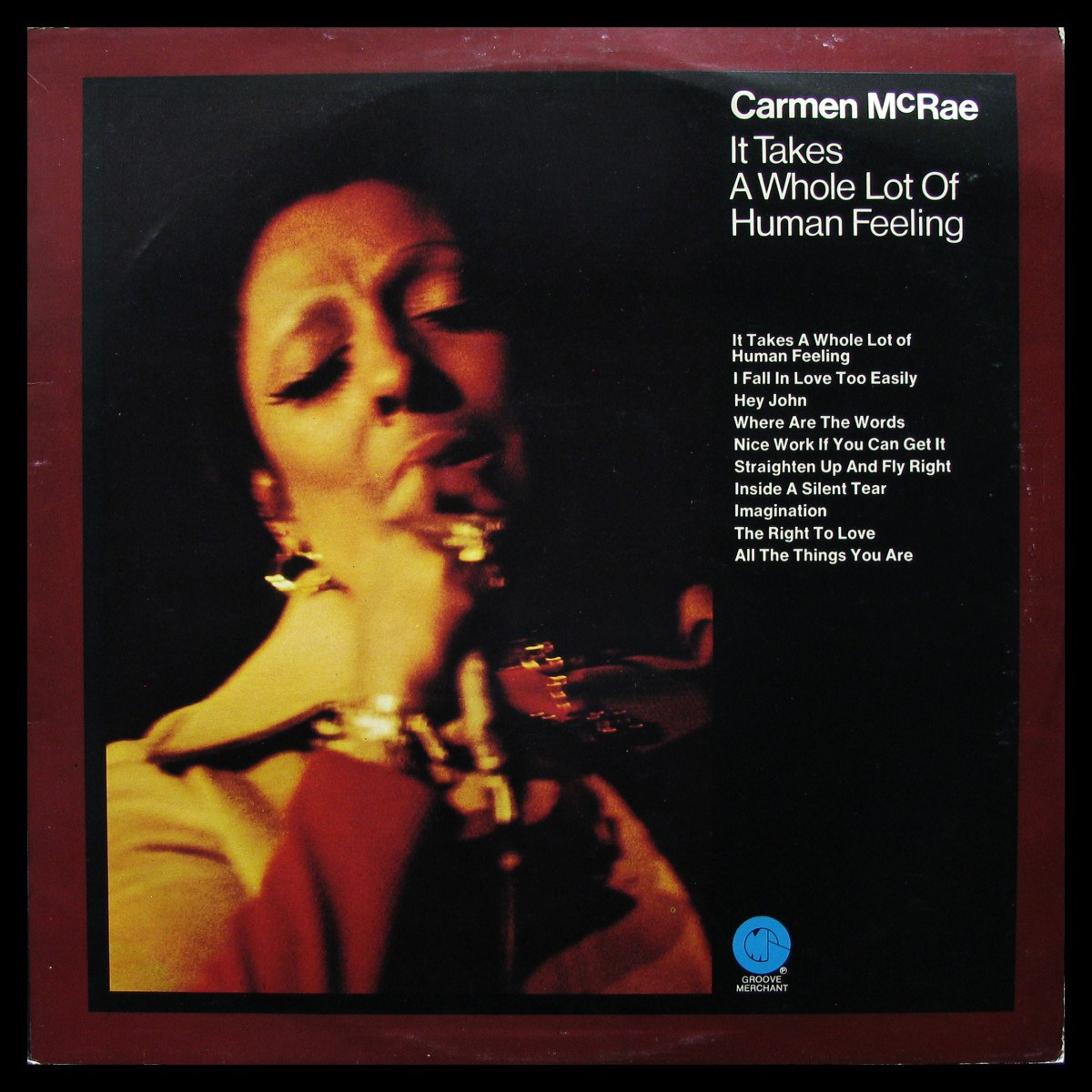 LP Carmen McRae — It Takes A Whole Lot Of Human Feeling фото