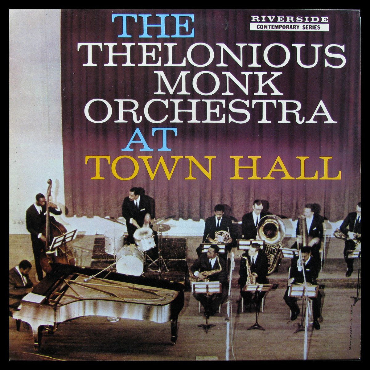 LP Thelonious Monk Orchestra — At Town Hall фото