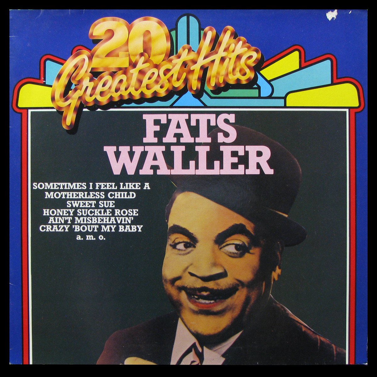 LP Fats Waller — 20 Greatest Hits фото