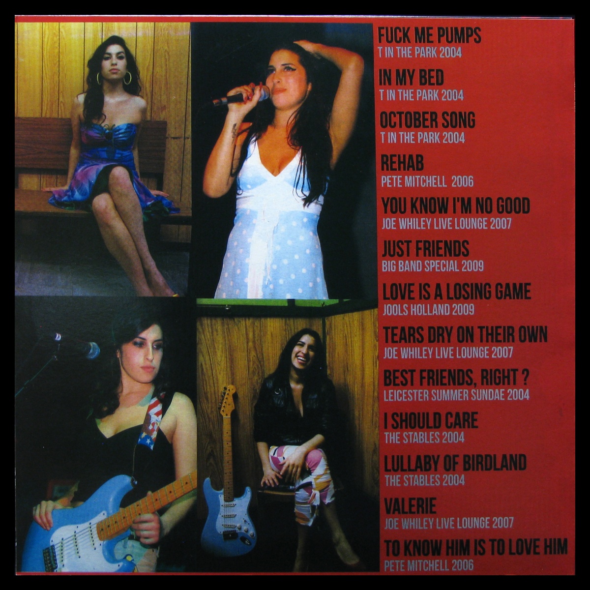 LP Amy Winehouse — At The BBC (red vinyl) фото 2