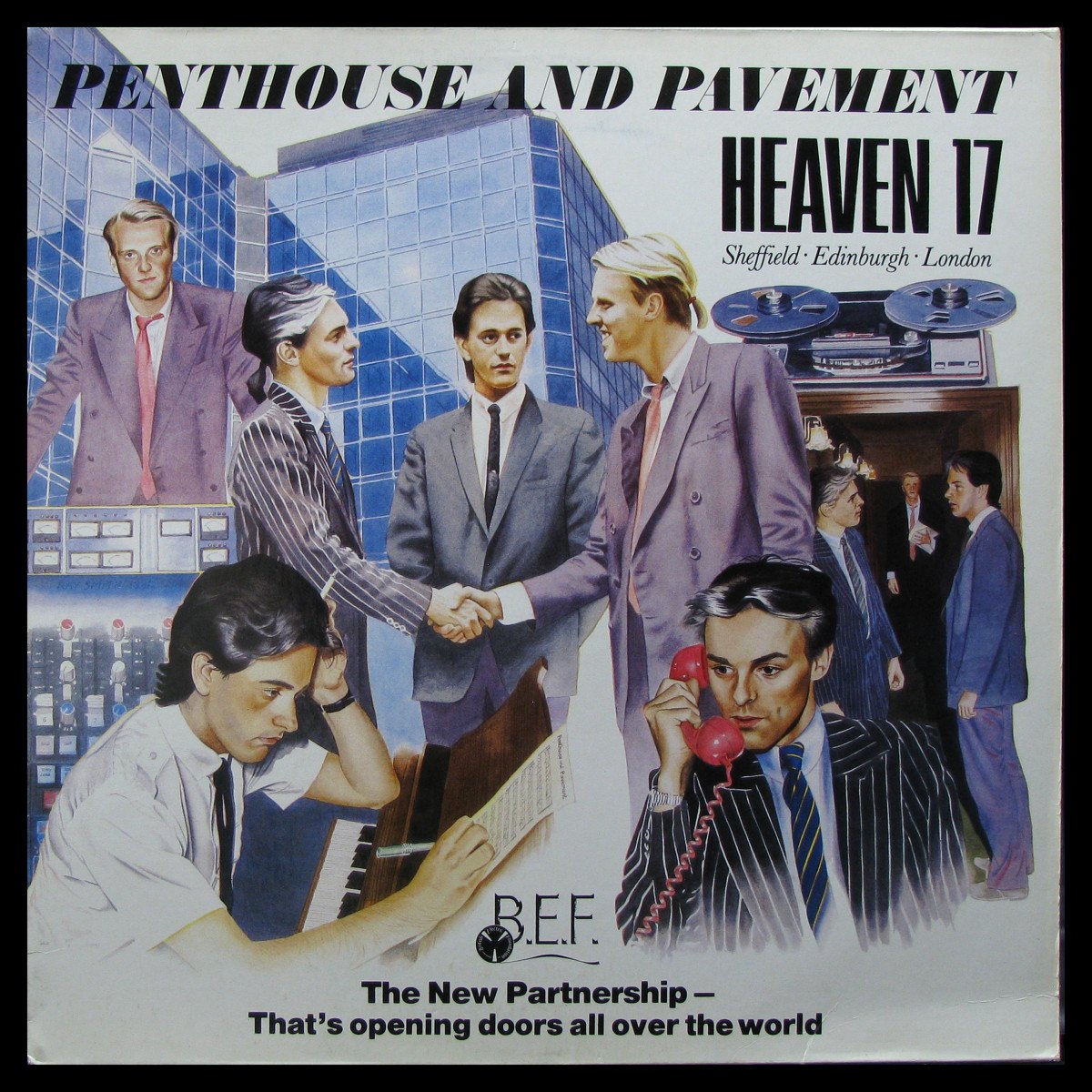 LP Heaven 17 — Penthouse And Pavement фото